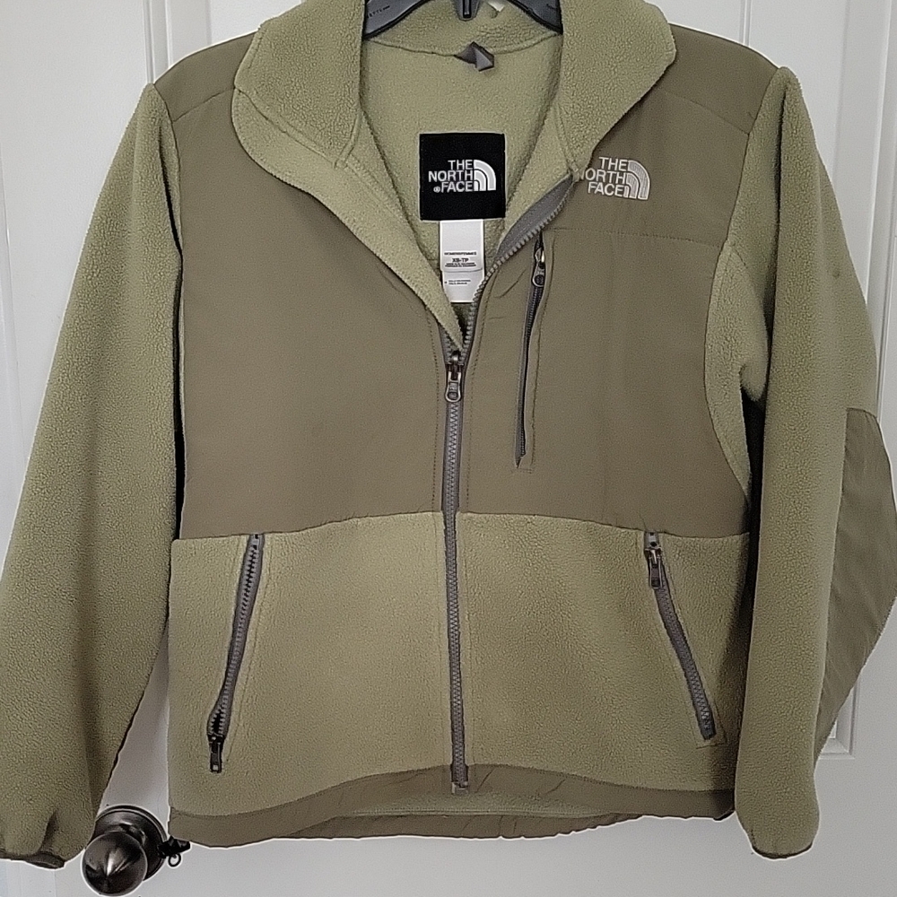 The North Face Olive Fleece Jacket